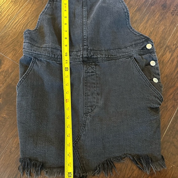 Free People Overall Jean Dress- Size 12 - Picture 5 of 11